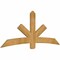 Ekena Millwork Alberta Rough Sawn Timber Gable Bracket, Western Red Cedar, 84"W x 35"H x 2"D x 6"F, 10/12 Pitch GBW084X35X0206ALB00RWR - alternate 3